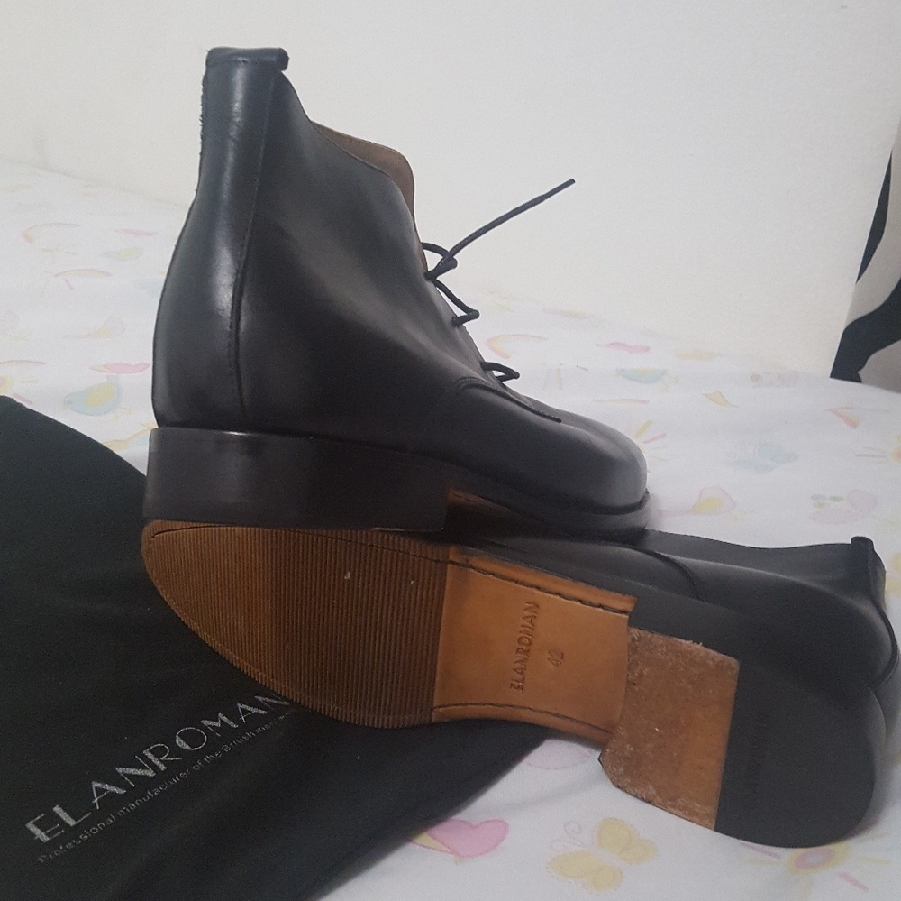 Elanroman men's boots size 42 or 9 . Handmade shoe - Picture 2 of 7